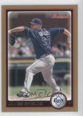 2010 Bowman - [Base] - Gold #87 - James Shields