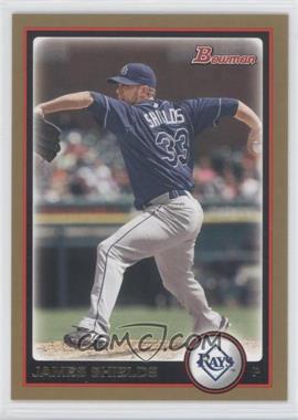 2010 Bowman - [Base] - Gold #87 - James Shields