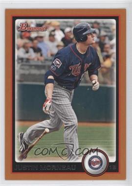 2010 Bowman - [Base] - Orange #130 - Justin Morneau /250