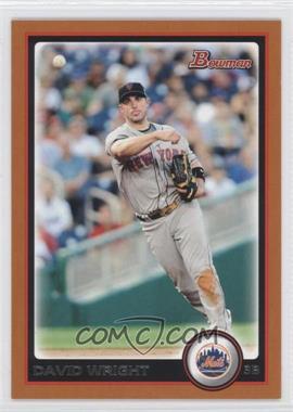 2010 Bowman - [Base] - Orange #145 - David Wright /250