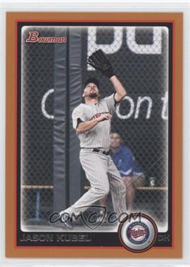 2010 Bowman - [Base] - Orange #16 - Jason Kubel /250