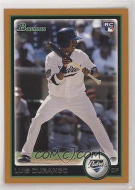 2010 Bowman - [Base] - Orange #205 - Luis Durango /250