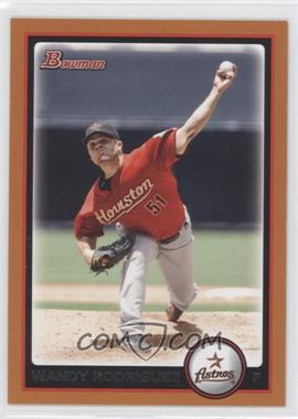 2010 Bowman - [Base] - Orange #89 - Wandy Rodriguez /250