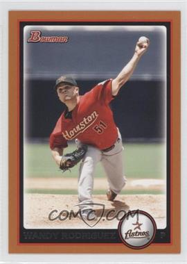 2010 Bowman - [Base] - Orange #89 - Wandy Rodriguez /250