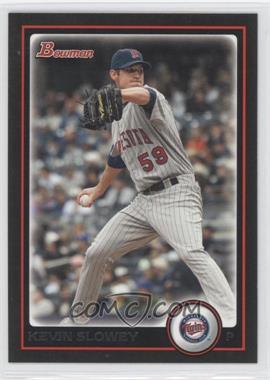 2010 Bowman - [Base] #116 - Kevin Slowey