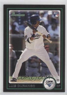 2010 Bowman - [Base] #205 - Luis Durango