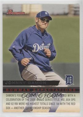 2010 Bowman - Expectations #BE29 - Johnny Damon, Slade Heathcott