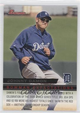 2010 Bowman - Expectations #BE29 - Johnny Damon, Slade Heathcott