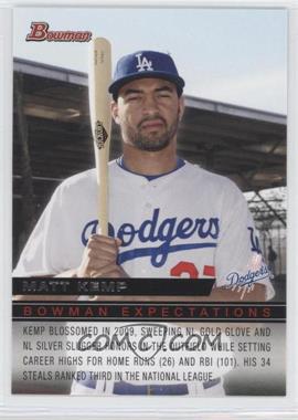 2010 Bowman - Expectations #BE32 - Matt Kemp, Jared Mitchell