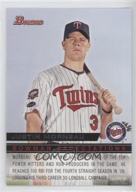 2010 Bowman - Expectations #BE49 - Justin Morneau, Christopher Parmelee