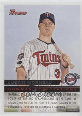 2010 Bowman - Expectations #BE49 - Justin Morneau, Christopher Parmelee