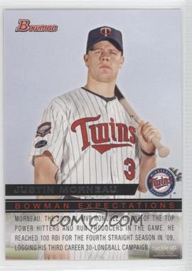 2010 Bowman - Expectations #BE49 - Justin Morneau, Christopher Parmelee