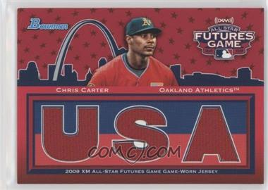 2010 Bowman - Future's Game Triple Relics #FG-CC - Chris Carter /99