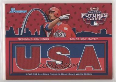 2010 Bowman - Future's Game Triple Relics #FG-DJE - Desmond Jennings /99 [Noted]