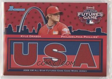 2010 Bowman - Future's Game Triple Relics #FG-KD - Kyle Drabek /99