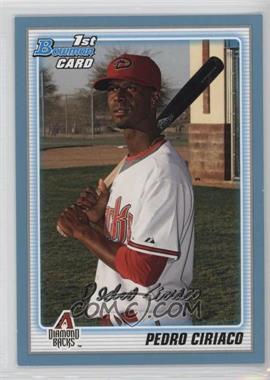 2010 Bowman - Prospects - Blue #BP18 - Pedro Ciriaco /520