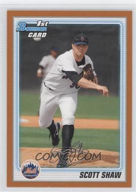 2010 Bowman - Prospects - Orange #BP34 - Scott Shaw /250