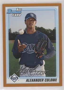 2010 Bowman - Prospects - Orange #BP43 - Alexander Colome /250 [EX to NM]