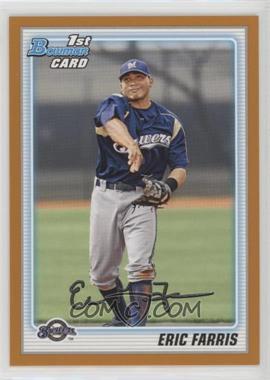 2010 Bowman - Prospects - Orange #BP79 - Eric Farris /250