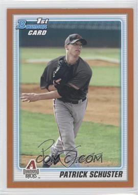 2010 Bowman - Prospects - Orange #BP97 - Patrick Schuster /250