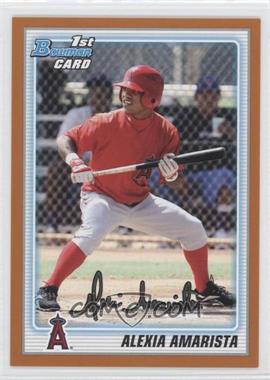 2010 Bowman - Prospects - Orange #BP98 - Alexi Amarista /250