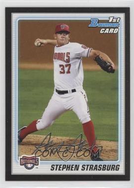 2010 Bowman - Prospects - Wrapper Redemption Black #BP1 - Stephen Strasburg