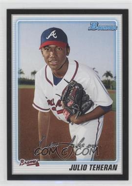 2010 Bowman - Prospects - Wrapper Redemption Black #BP105 - Julio Teheran