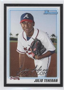 2010 Bowman - Prospects - Wrapper Redemption Black #BP105 - Julio Teheran