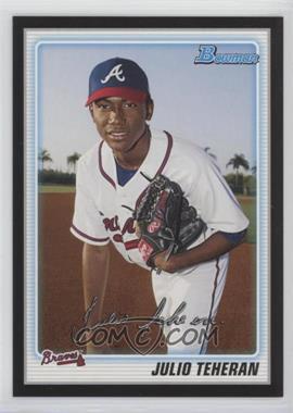 2010 Bowman - Prospects - Wrapper Redemption Black #BP105 - Julio Teheran