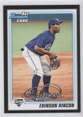 2010 Bowman - Prospects - Wrapper Redemption Black #BP39 - Edinson Rincon