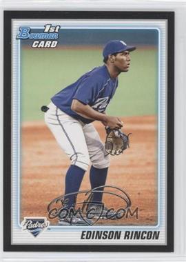 2010 Bowman - Prospects - Wrapper Redemption Black #BP39 - Edinson Rincon