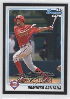 2010 Bowman - Prospects - Wrapper Redemption Black #BP40 - Domingo Santana