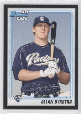 2010 Bowman - Prospects - Wrapper Redemption Black #BP44 - Allan Dykstra