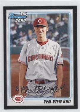 2010 Bowman - Prospects - Wrapper Redemption Black #BP80 - Yen-Wen Kuo