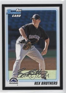 2010 Bowman - Prospects - Wrapper Redemption Black #BP92 - Rex Brothers