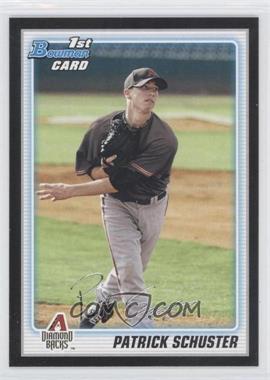 2010 Bowman - Prospects - Wrapper Redemption Black #BP97 - Patrick Schuster