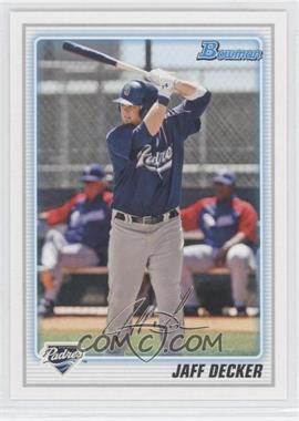 2010 Bowman - Prospects #BP109 - Jaff Decker