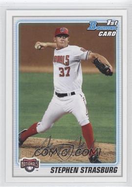 2010 Bowman - Prospects #BP1.1 - Stephen Strasburg (Facsimile Autograph)