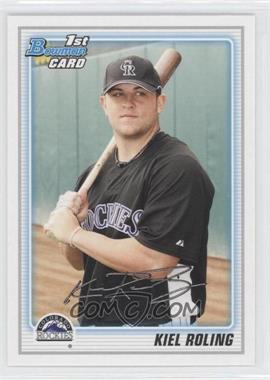 2010 Bowman - Prospects #BP63 - Kiel Roling