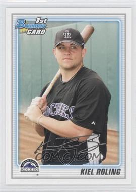 2010 Bowman - Prospects #BP63 - Kiel Roling