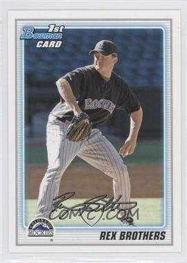 2010 Bowman - Prospects #BP92 - Rex Brothers