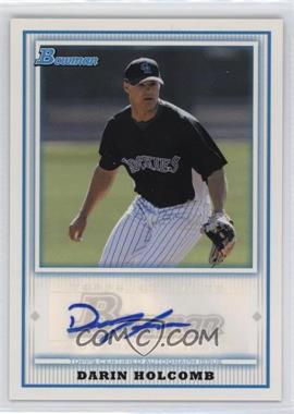 2010 Bowman - Retail Prospect Autographs #BPA-DH - Darin Holcomb