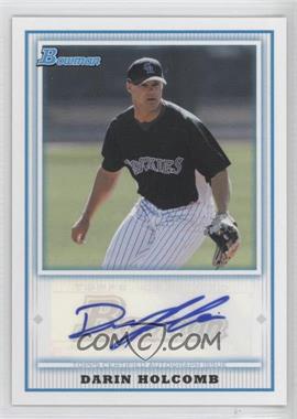 2010 Bowman - Retail Prospect Autographs #BPA-DH - Darin Holcomb