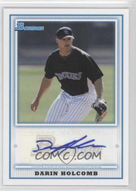 2010 Bowman - Retail Prospect Autographs #BPA-DH - Darin Holcomb