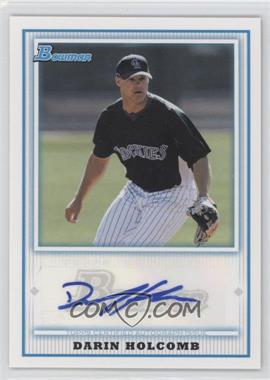 2010 Bowman - Retail Prospect Autographs #BPA-DH - Darin Holcomb