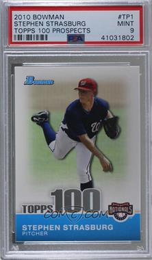 2010 Bowman - Topps 100 Prospects #TP1 - Stephen Strasburg [PSA 9 MINT]