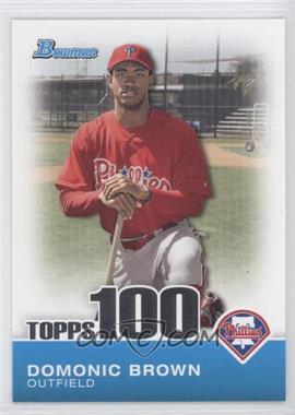 2010 Bowman - Topps 100 Prospects #TP18 - Domonic Brown