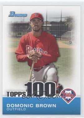 2010 Bowman - Topps 100 Prospects #TP18 - Domonic Brown