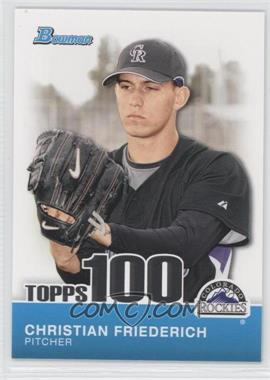 2010 Bowman - Topps 100 Prospects #TP28 - Christian Friedrich