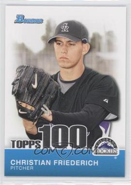 2010 Bowman - Topps 100 Prospects #TP28 - Christian Friedrich